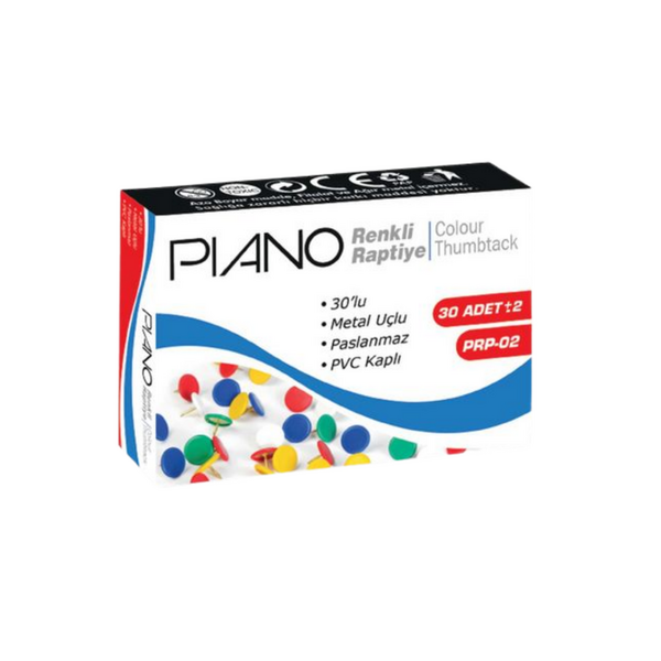 Piano Raptiye Renkli 36 Lı Hart-002