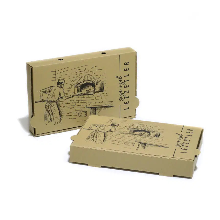 Pide Kutusu 28x18x4 cm - 100 Adet