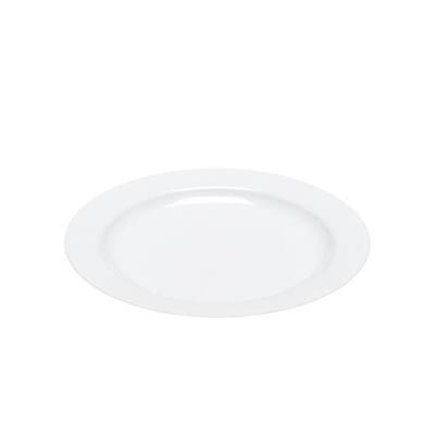 Plastik Beyaz Tabak 19 cm