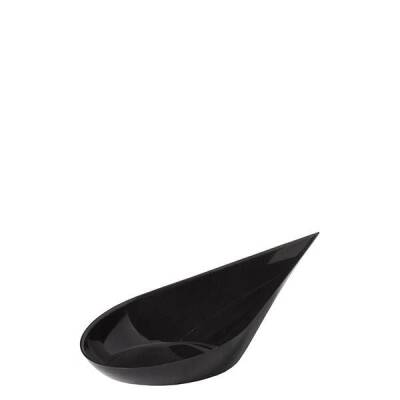 Plastik Damla Kaşık Siyah
