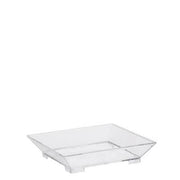 Plastik Kare Mini Tabak 60mm