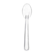 Plastik Lüks Dondurma Kaşığı Şeffaf 11,5 cm 2,6 gr