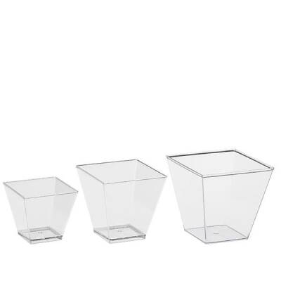 Plastik Prizma Kap 200cc - 15 gr