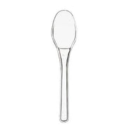 Plastik Şeffaf Kokteyl Kaşığı 10cm