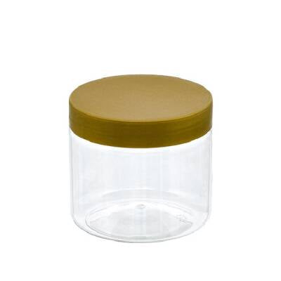 Plastik Silindir Kavanoz 400 cc