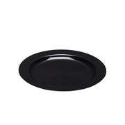 Plastik Siyah Tabak 19 cm 10'lu