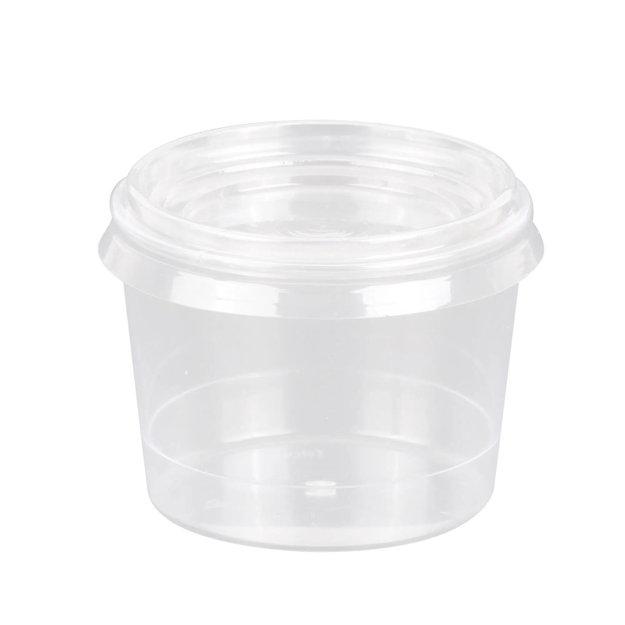 Plastik Tatlı Kabı Kapağı 180 cc - 60 Adet