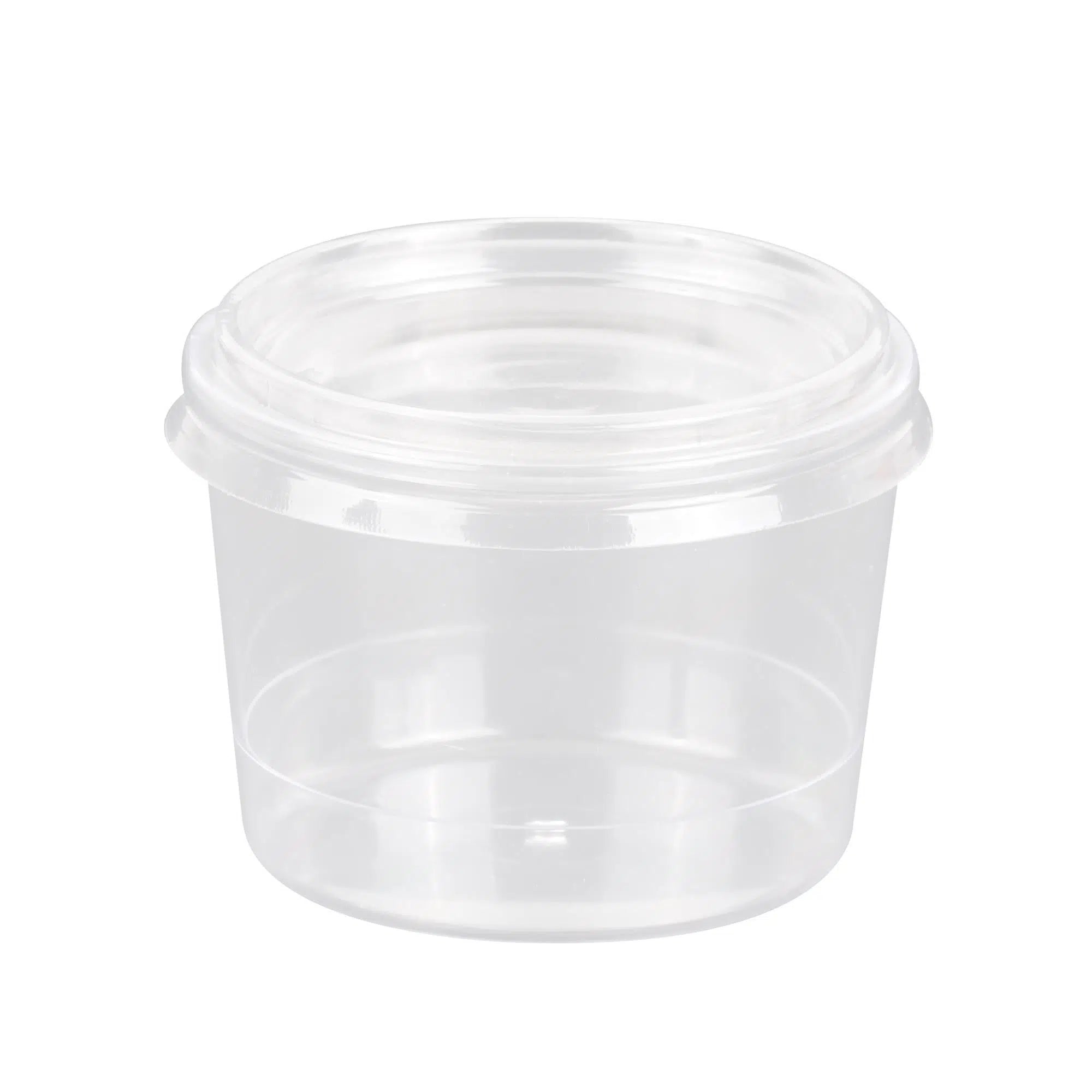 Plastik Tatlı Kabı Kapağı 250 cc - 60 Adet