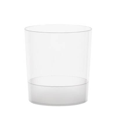 Plastik Yuvarlak Viski Meşrubat Bardağı 155 cc