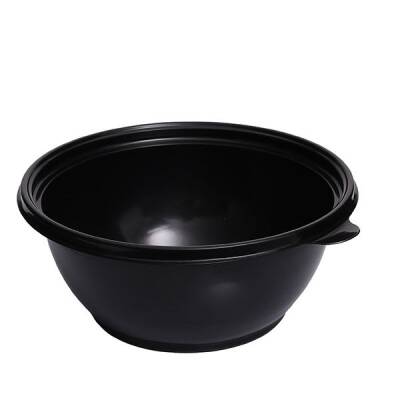 Policap 1000 gr Siyah Yemek Kabı (Sıcağa Dayanıklı)