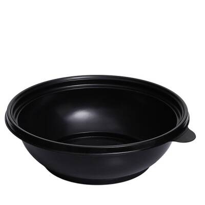 Policap 750 gr Siyah Yemek Kabı (Sıcağa Dayanıklı)