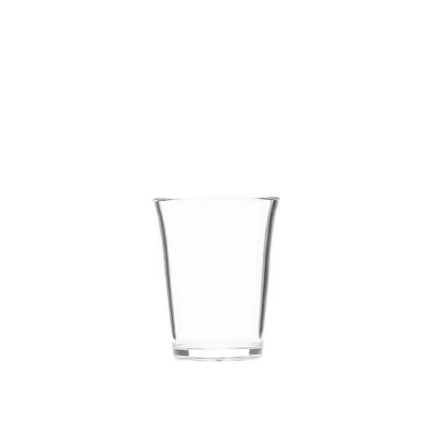 Polikarbonat Shot Bardağı Şeffaf 50 cc - 6 Adet