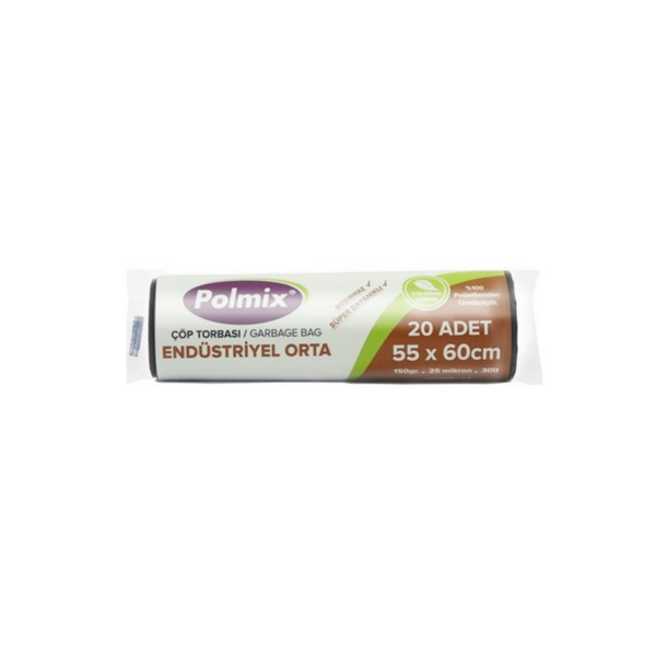 Polmix Çöp Torbası 55X60 150 gr