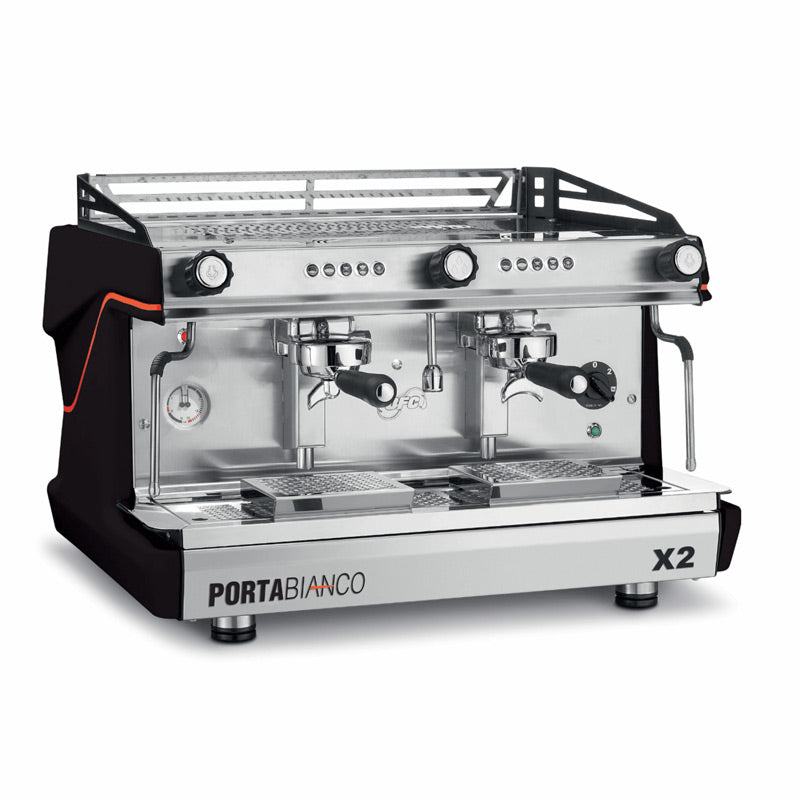 Portabianco BFCOP5.11SPB Tall Cup Tam Otomatik Espresso Kahve Makinesi, 2 Gruplu, Siyah