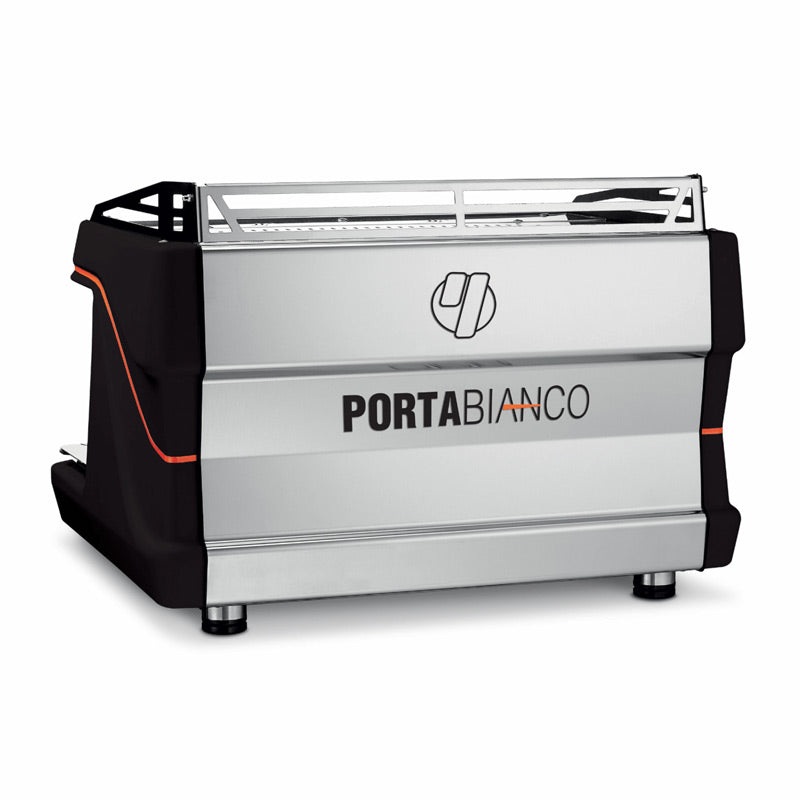 Portabianco BFCOP5.11SPB Tall Cup Tam Otomatik Espresso Kahve Makinesi, 2 Gruplu, Siyah