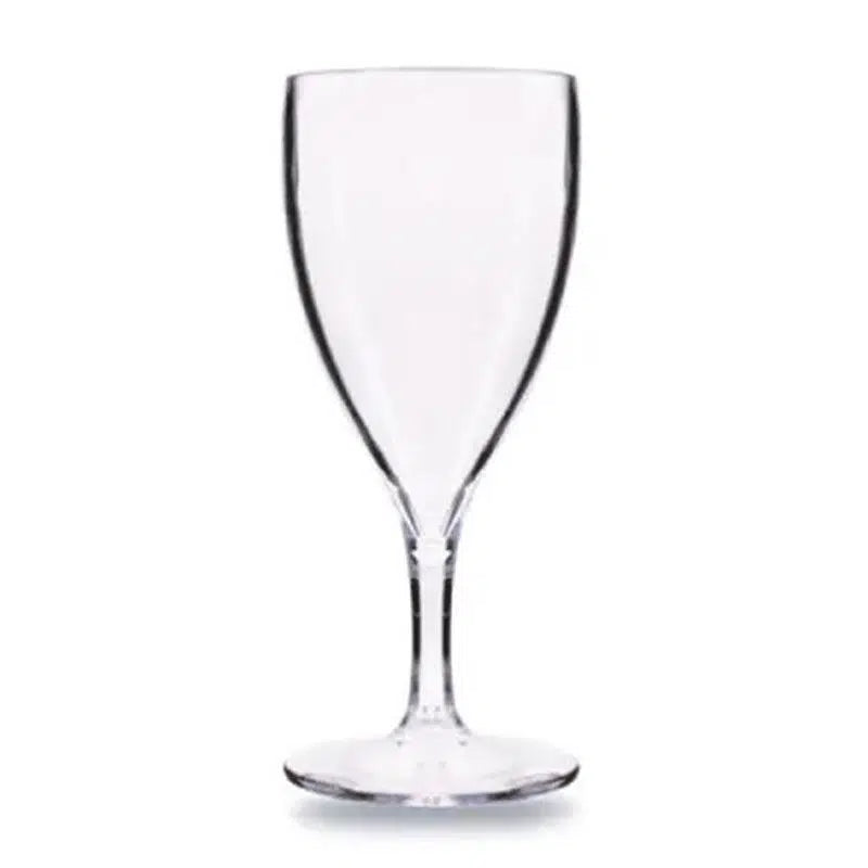 Premium Polikarbonat Şarap Bardağı Şeffaf 230 cc
