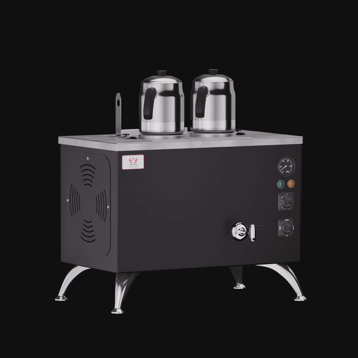 Load video: Black Pro Compact Elektrikli Çay Makinesi
