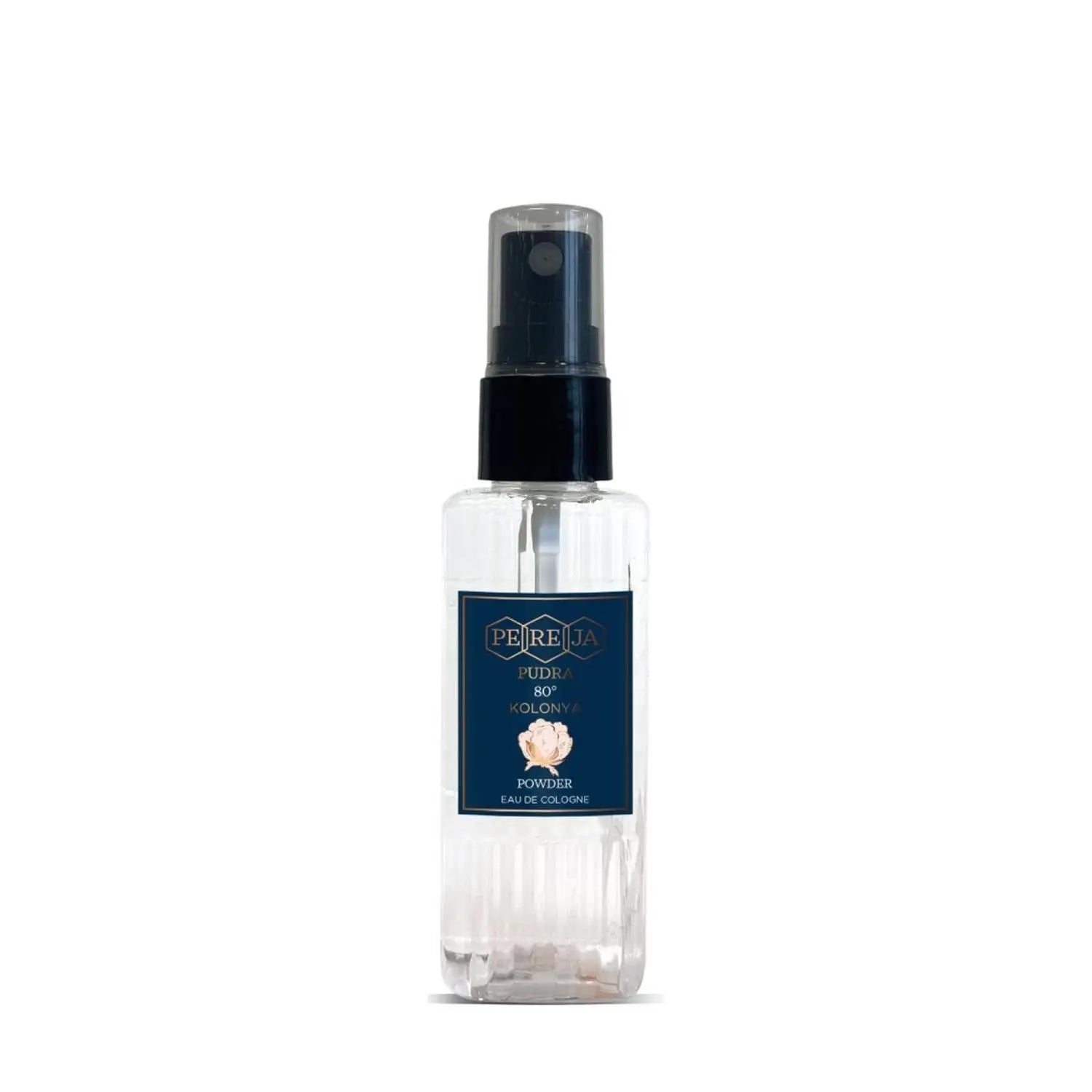Pudra 50 ml Pet Şişe Kolonya 80°