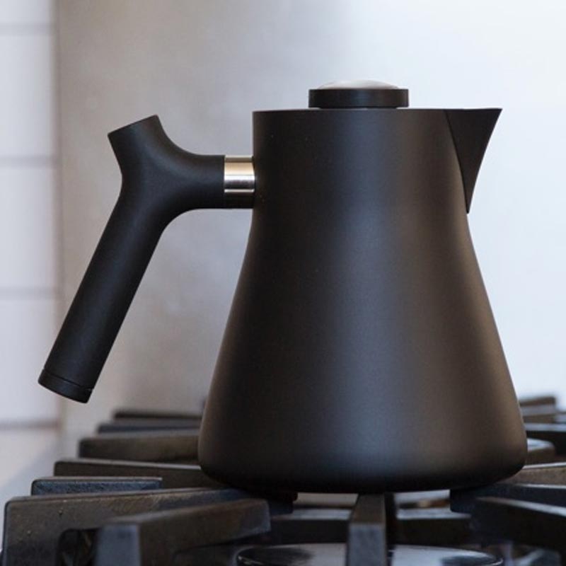 FellowProducts Raven Tea Kettle Çay Demleme ve Servis Cihazı, Isı Göstergeli