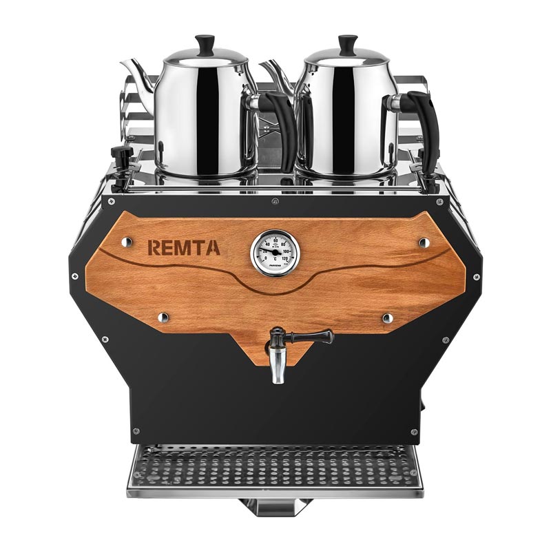 Remta DE22 Pro Serisi 2 Demlikli Jumbo Çay Makinesi, 19 L