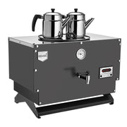 Remta EP02-L Çift Cidarlı 2 Demlikli Çay Makinesi, 20 L, Elektrikli, Siyah