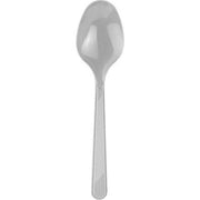 Gümüş Lüks Plastik Kaşık 25'Li
