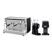Saeco Perfetta Tam Otomatik Tall Cup Espresso Kahve Makinesi, 2 Gruplu, Siyah + Cunill Tranquilo Tron Kahve Değirmeni + Coffeetech IT-58 Otomatik Tamper