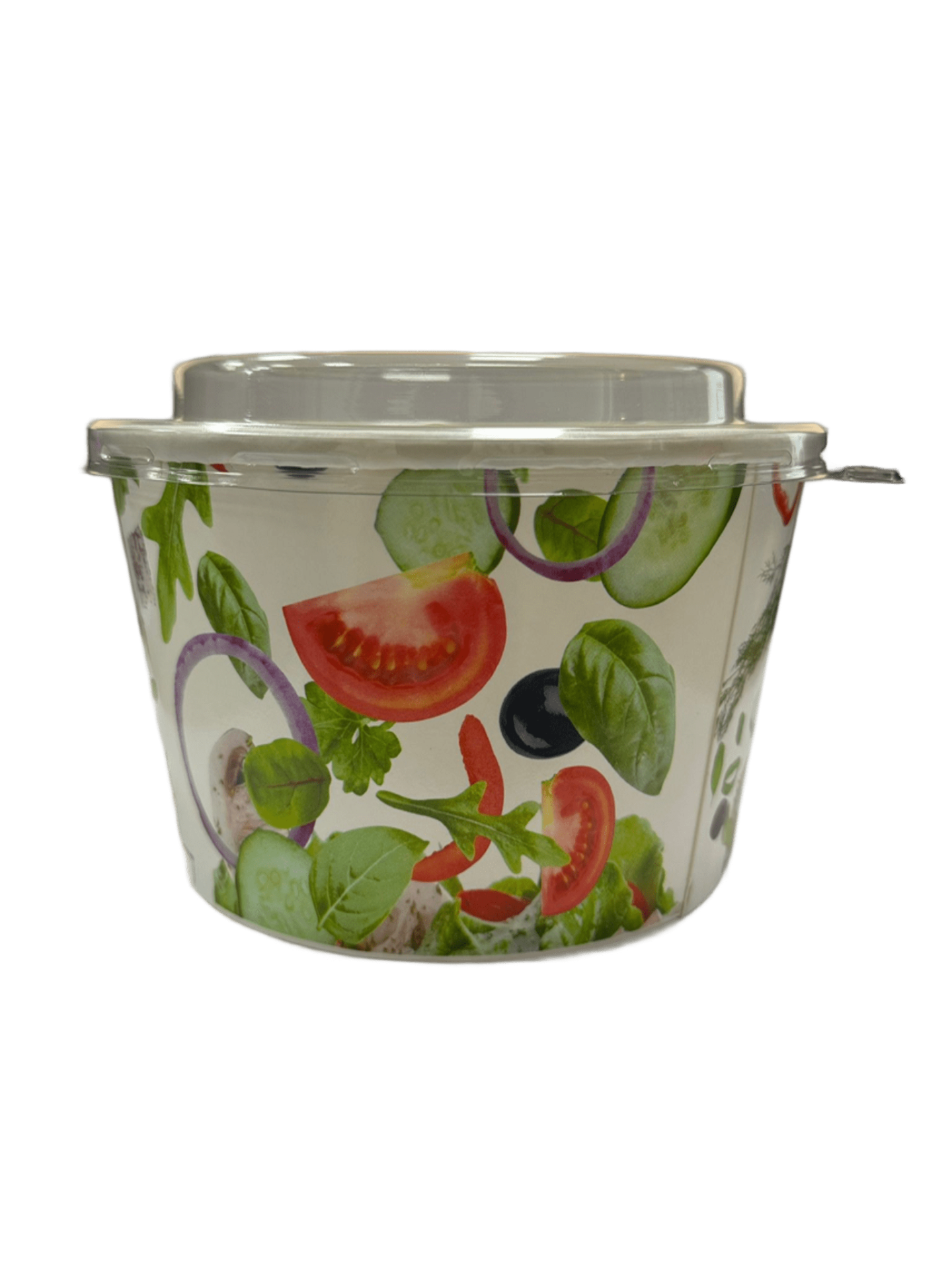 Desenli Salata Kasesi 1250 cc Kapaklı 420 Adet