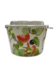 Desenli Salata Kasesi 1250 cc Kapaklı 420 Adet