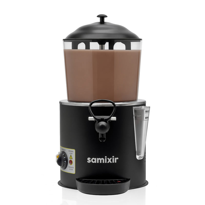 Samixir SC.06 Sıcak Çikolata ve Sahlep Makinesi, 6 L, Siyah