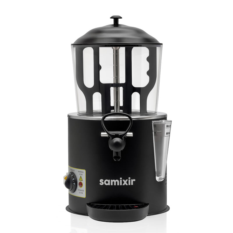 Samixir SC.06 Sıcak Çikolata ve Sahlep Makinesi, 6 L, Siyah