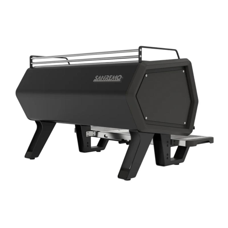 Sanremo D8 Pro Tall Cup Tam Otomatik Espresso Kahve Makinesi, 2 Gruplu, Siyah