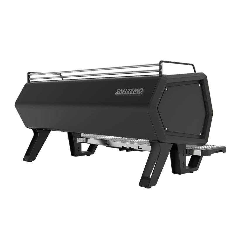 Sanremo D8 Pro Tam Otomatik Espresso Kahve Makinesi, 3 Gruplu, Siyah