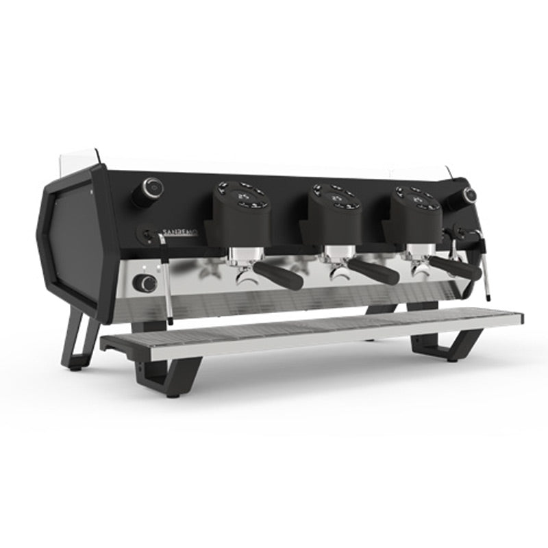 Sanremo D8 Tam Otomatik Espresso Kahve Makinesi, 3 Gruplu, Siyah