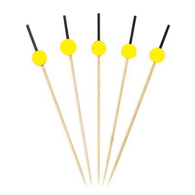 Sarı Davul Bambu Kürdan 12 cm