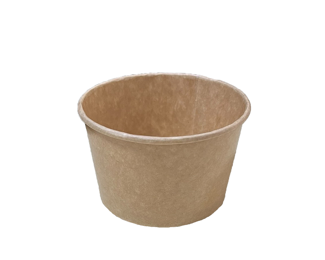 Karton Dondurma Kabı 200 Cc Kraft Baskısız 50 ADETLİ PAKET