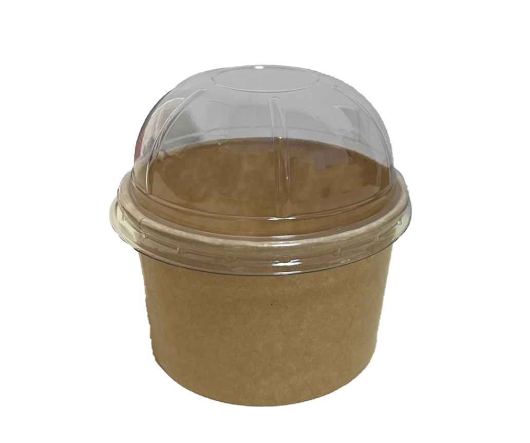 Karton Dondurma Kabı 200 Cc Kraft Baskısız 50 ADETLİ PAKET