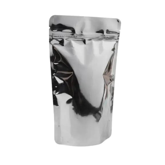 Şeffaf Metalize Kilitli Doypack, 20 x 30 + 10 CM