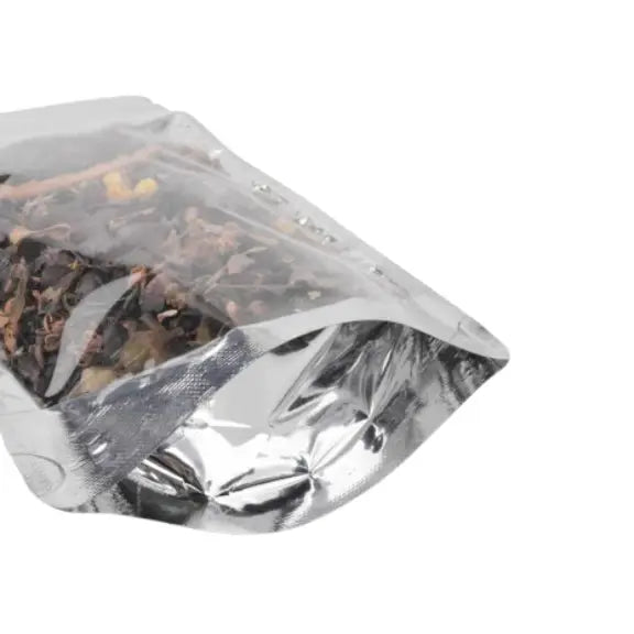 Şeffaf Metalize Kilitli Doypack, 20 x 30 + 10 CM