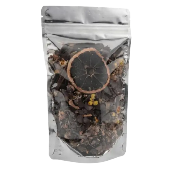 Şeffaf Metalize Kilitli Doypack, 8,5 x 14,5 + 5 CM