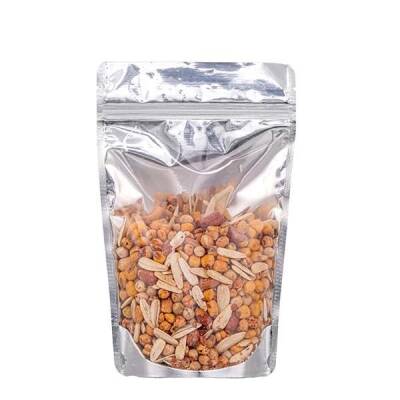 Şeffaf Metalize Kilitli Doypack 15x24x8 cm - 400 gr