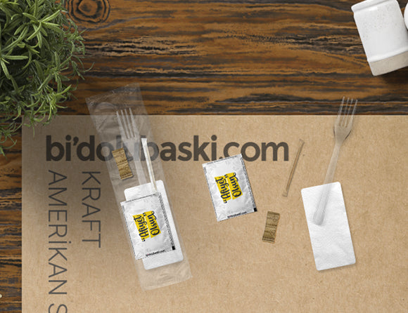 Plastik Yemek Servis Seti