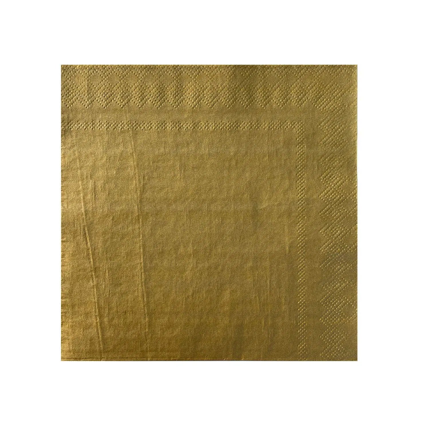 Servis Peçete Gold 33x33 cm - 20 Adet