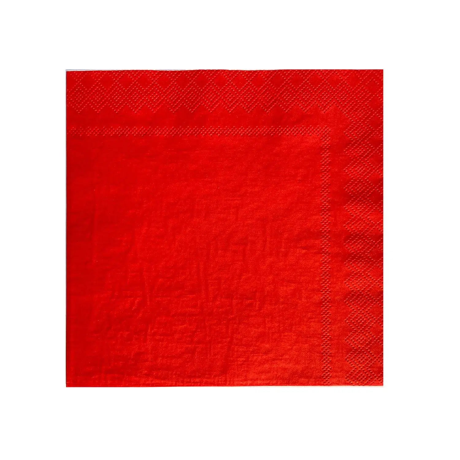 Servis Peçete Kırmızı 33x33 cm - 20 Adet