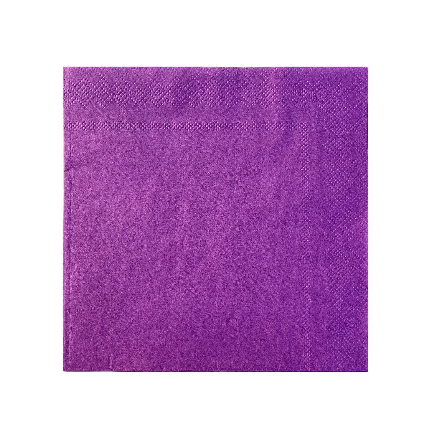 Servis Peçete Mor 33x33 cm - 20 Adet