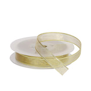 Sim Şifon Gold Kurdele 10 mm - 25 mt