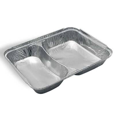 2 Gözlü Alüminyum Kap