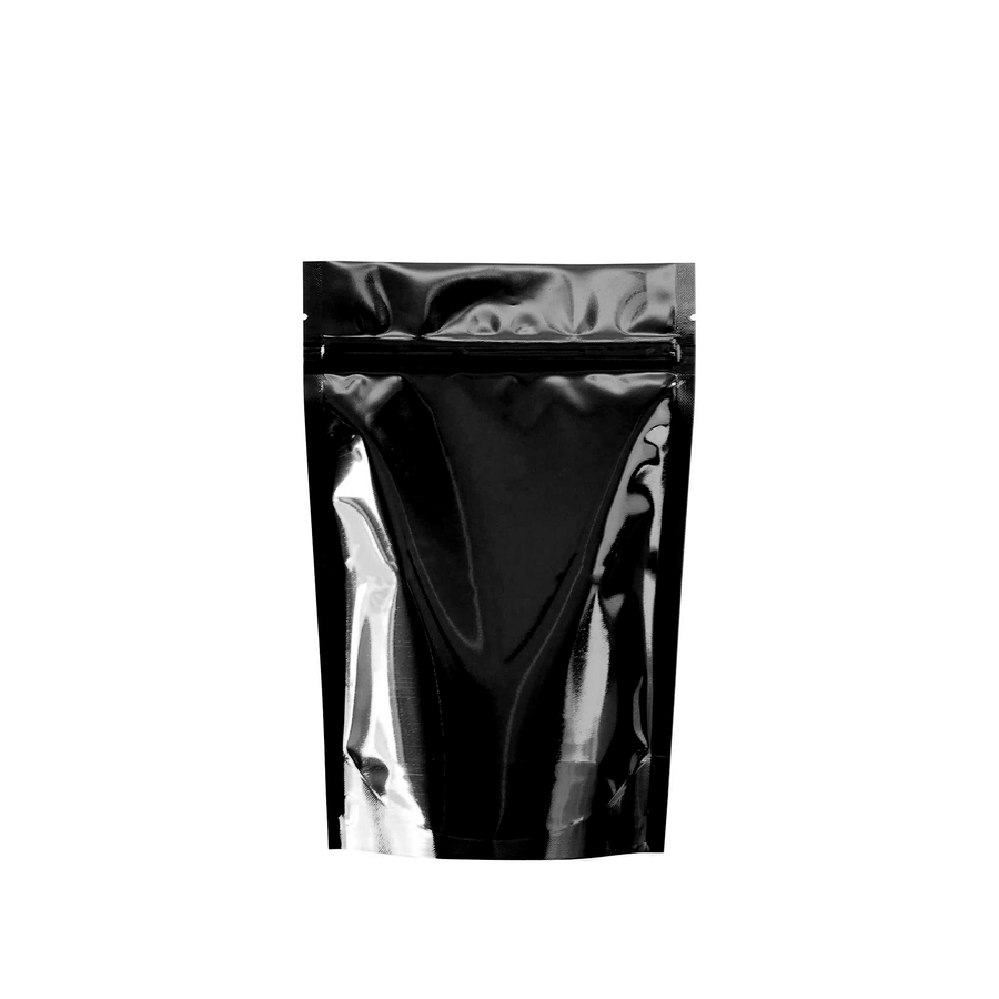 Siyah Alüminyum Doypack 16x27 cm