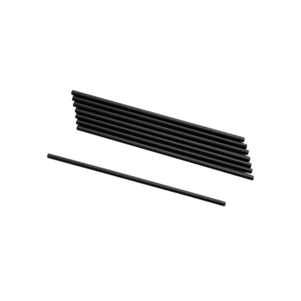 Siyah Jelatinsiz Düz Frozen Pipet 100'lü