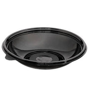 Siyah Yuvarlak Salata Kasesi 500cc PET(Kapak Hariç)